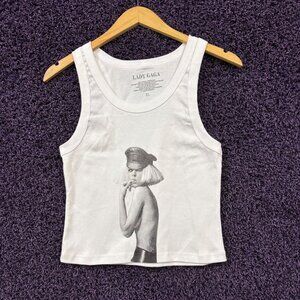 Lady Gaga Fame Monster cropped tank size extra large